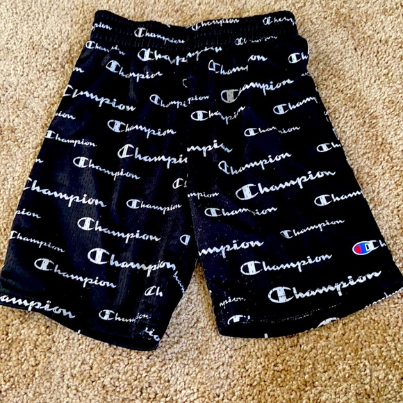 Boys champion black basketball shorts, - Picture 1 of 1